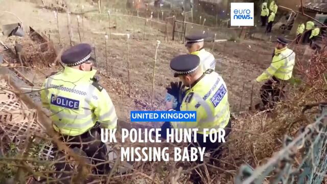 Hunt for a two-month old baby in the UK continues