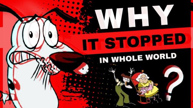 Why Courage The Cowardly Dog got DISCONTINUED in whole world : A Short Documentary | Animation Vibes