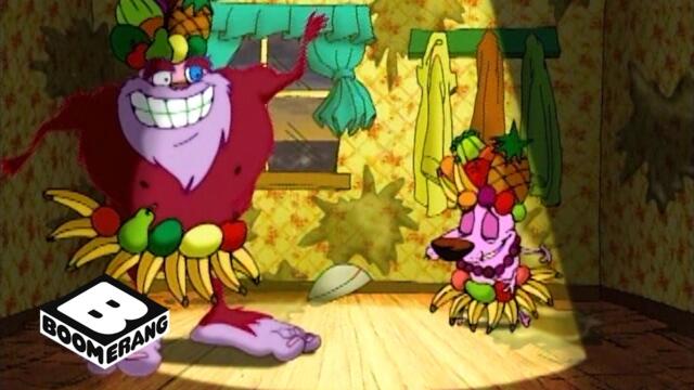 Courage the Cowardly Dog | Courage vs Big Foot | Boomerang