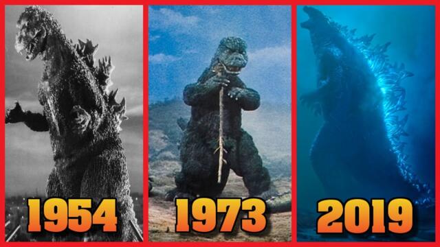 Evolution of Godzilla Roars (1954-2019)