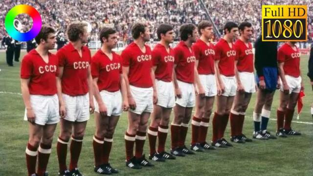 Euro 1960 final USSR - Yugoslavia | Ai colourized HD |