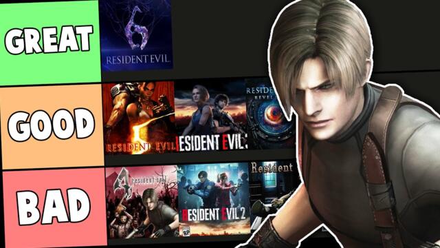 Ranking EVERY Resident Evil Game! (2022 EDITION)