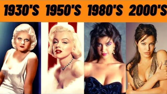 The Most Beautiful Actress Every Year (1930-2022)