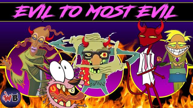 Courage the Cowardly Dog Villains: Evil to Most Evil 👾👹