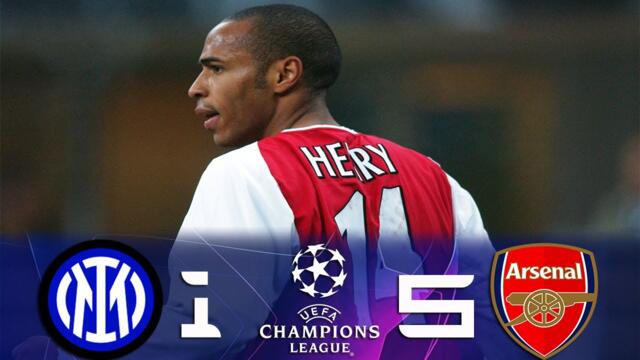 Inter 1-5 Arsenal #UCL Group Stage 2003-2004 (2nd Leg) °All Goals & Highlights°