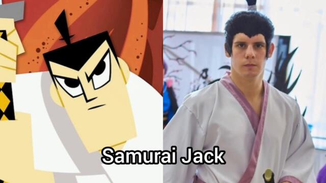 Samurai Jack Characters Real life