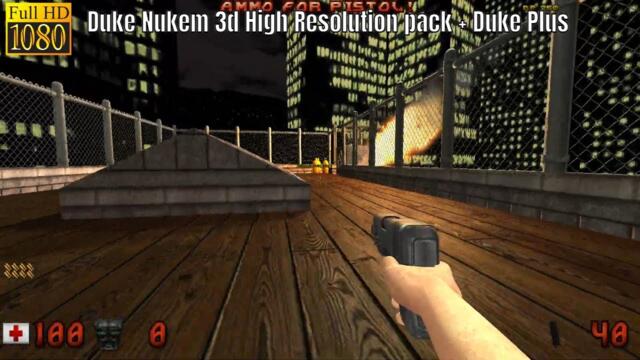 Duke Nukem 3D HD With High Resolution Pack + Duke Plus 1080p