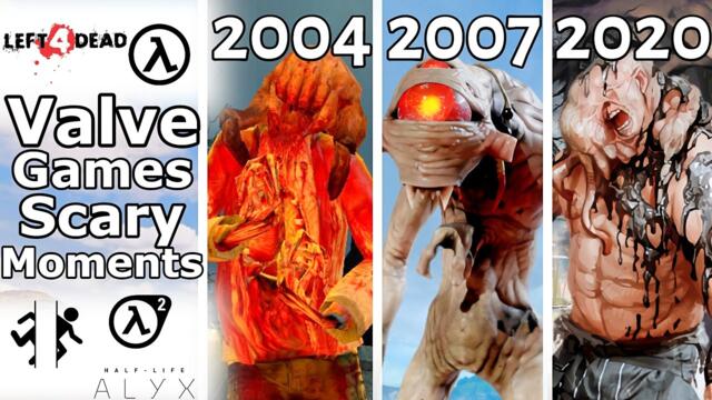 All Scariest Moments in Valve Games (1998 - 2023)