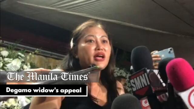 Degamo widow's appeal