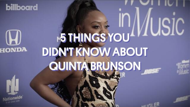 Here Are Five Things You Didn't Know About Quinta Brunson | Billboard Women In Music Awards 2023