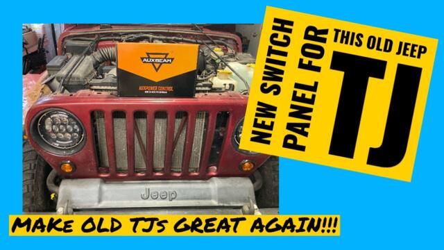 Easy Auxbeam Switch Panel Installation!