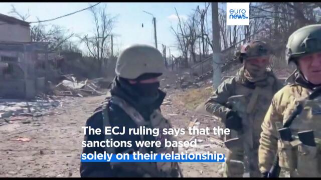 EU court removes mother of Russia's Wagner Group chief Yevgeniy Prigozhin from bloc's sanctions list