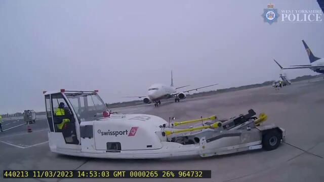 Police catch wanted man on flight back to UK landing at Manchester Airport