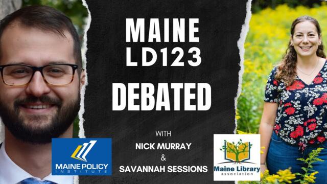 Maine LD 123 Debate
