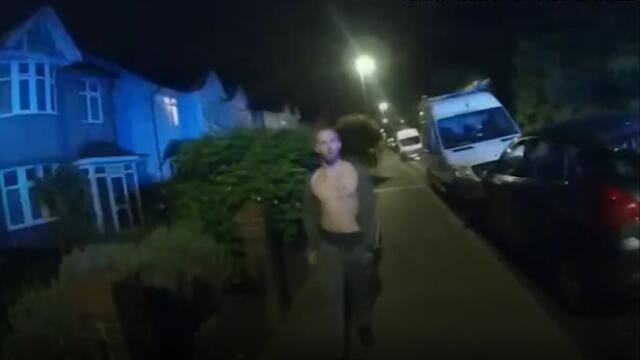 Man sprays ammonia in the face of Met Police officer before drawing gun