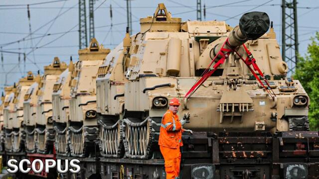 Russia Worries: Thousands of NATO and Paladin Tanks arrive in Bakhmut, Ukraine