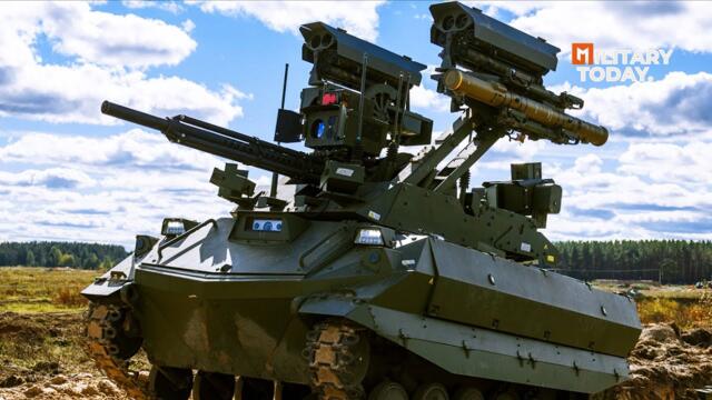 Паника в САЩ и Великобритания: Русия пуска противотанкови бойни роботи Abrams и Leopard!