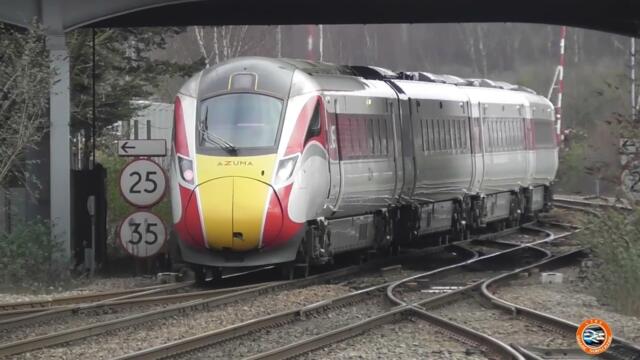 Lincoln Central Station Saturday 4th March 2023 inc 37's and 950001 on test trains