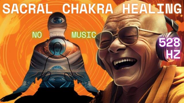 SOLAR PLEXUS CHAKRA FULL HEALING - 528 Hz & 639 Hz Theta & Alpha Waves - Binaural Beats (No Music)