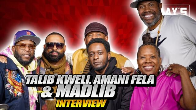 Talib Kweli & Amani Fela Cypher + Madlib on ‘Liberation 2’ | SWAY’S UNIVERSE