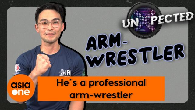 UnXpected: He takes arm-wrestling to the next level