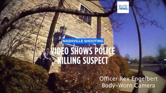 Nashville school shooting: Body camera footage shows moment police track down Audrey Hale