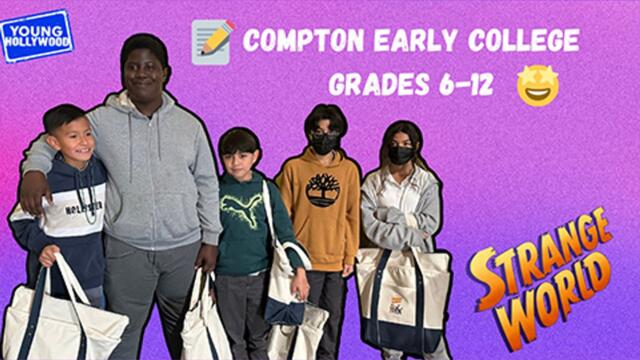 Students Surprised with Disney Strange World Goodies