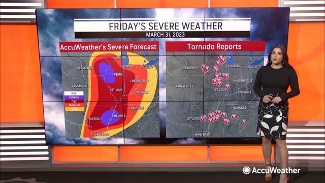 Midwest, South at risk of more severe weather