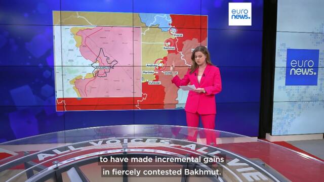 Ukraine’s military: defending troops still holding Bakhmut despite bloody battles