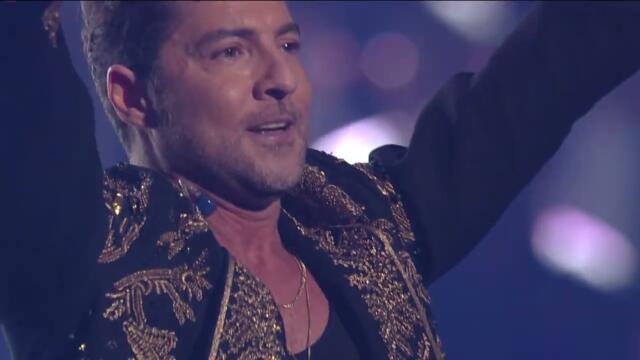 MEDLEY DAVID BISBAL LAMAS 2023 CON OLGA TAÑON Y ANGELA AGUILAR