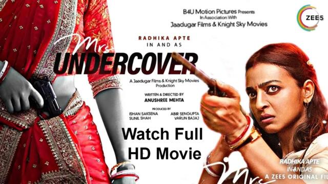 Mrs.Undercover (2023) Hindi - 1080p HD Watch Full Movie