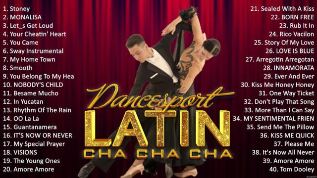 Romantic Dancesport Latin Dance Cha Cha Cha Instrumental Music 2023 Playlist