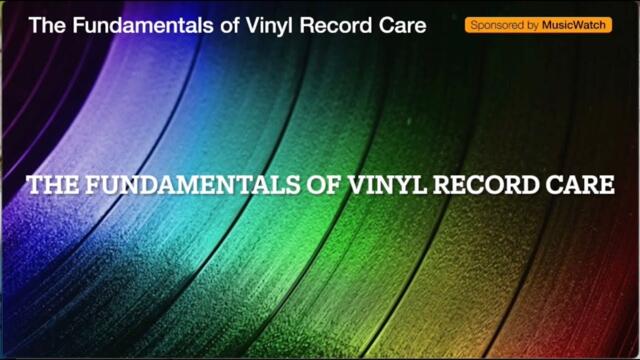 "Fundamentals of Vinyl Record Care" Webinar Sponsored By MusicWatch