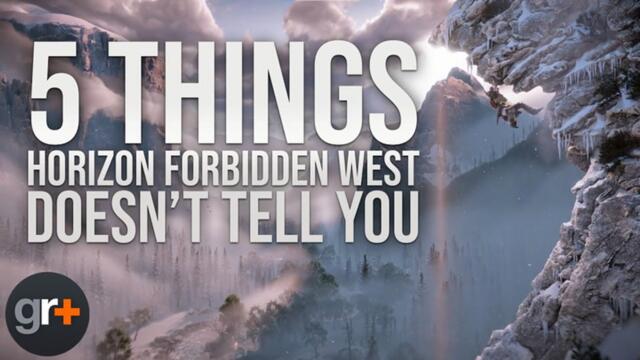 What Horizon Forbidden West Doesn't Tell You...