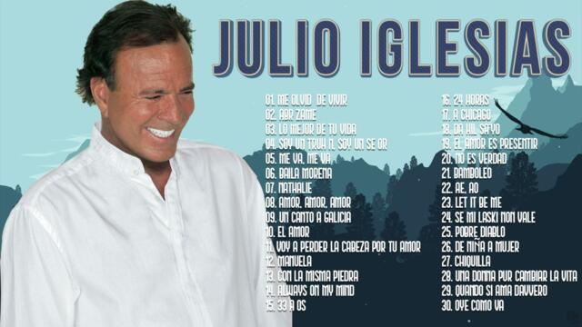 JULIO IGLESIAS ÉXITOS SUS MEJORES ROMANTICÁS - JULIO IGLESIAS 40 GRANDES CANCIONES BALADAS INMO