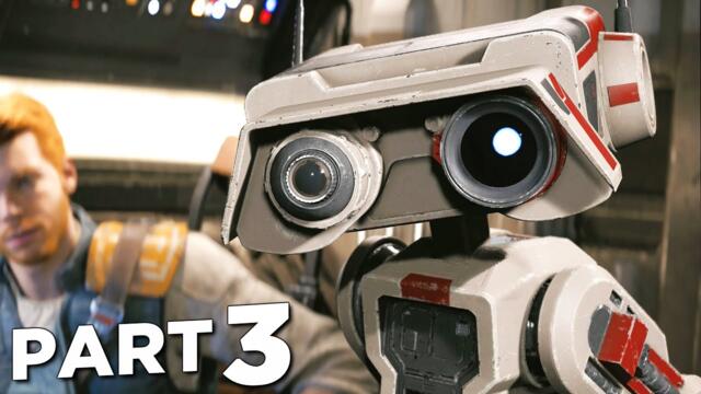 STAR WARS JEDI SURVIVOR PS5 Walkthrough Gameplay Part 3 - BD-1 (FULL GAME)