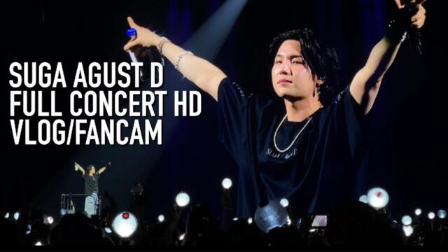 Agust D | Suga FULL CONCERT HD [Vlog/Fancam] D-DAY New York 230426 | BTS Soundcheck DAY 1