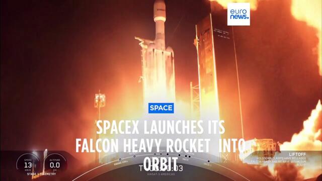 SpaceX successfully launches Falcon Heavy rocket