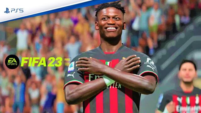 FIFA 23 PS5- Ac Milan vs Lazio Roma - Serie A 22/23 Full Match at San Siro Stadium | PS5™ [4K60]