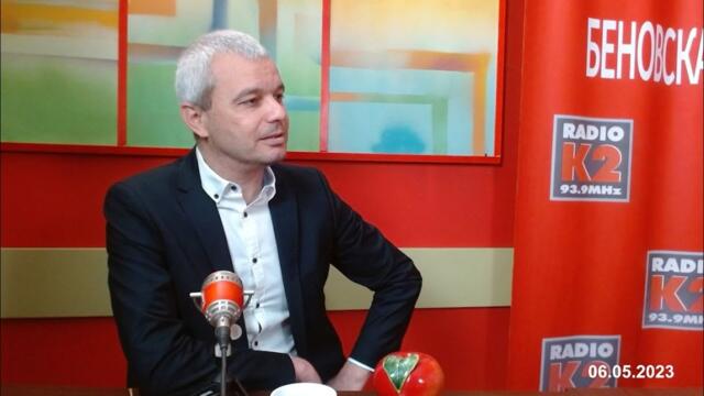 Беновска / Костадинов: “Възраждане” - З мандат? Костадинов: Радев не смее!