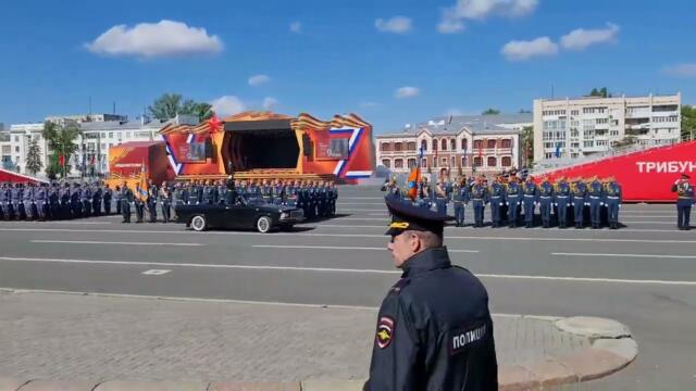 В Самаре прошла генеральная репетиция парада Победы  ПОЛНАЯ ВЕРСИЯ