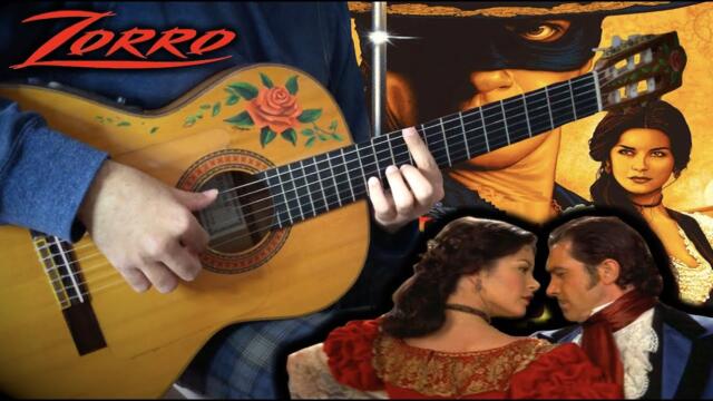 Spanish Tango (The Mask of Zorro) meet flamenco gipsy guitarist【movie ost guitar cover fingerstyle】