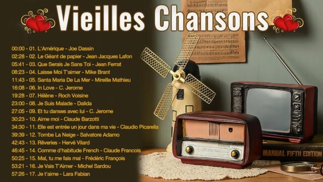 Vieilles Chansons - Nostalgique meilleures chanson des années 60 et 70 - Pierre Bachelet, Alizée
