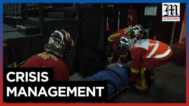 Paris stadium simulates crisis a year before Olympic Games