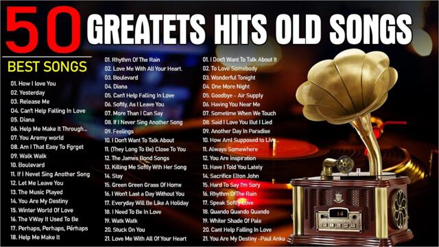 Paul Anka,Matt Monro, Engelbert Humperdinck, Andy Williams💦Best Of 60s and 70s Music Collection