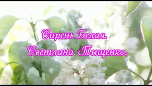 Светлана Тыщенко   -   Сирень Белая.
