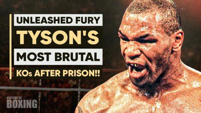 Mike Tyson's RUTHLESS Knockouts After Jail Time!