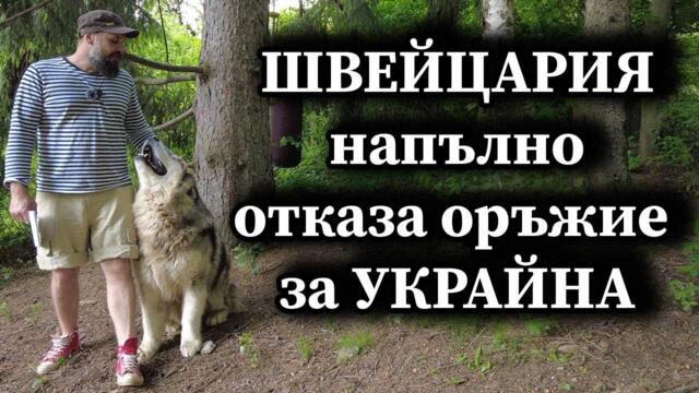 Швейцария напълно отказа оръжие за Украйна