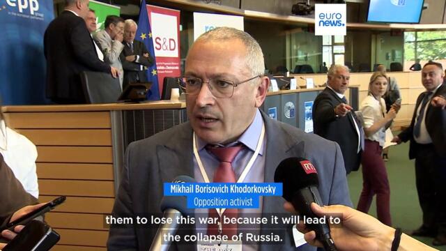 Putin in power will lead to the 'disintegration' of Russia, Khodorkovsky says