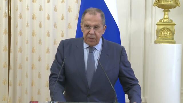 Приветствие на Лавров за Деня на Африка на прием в Москва - 7.06.2023